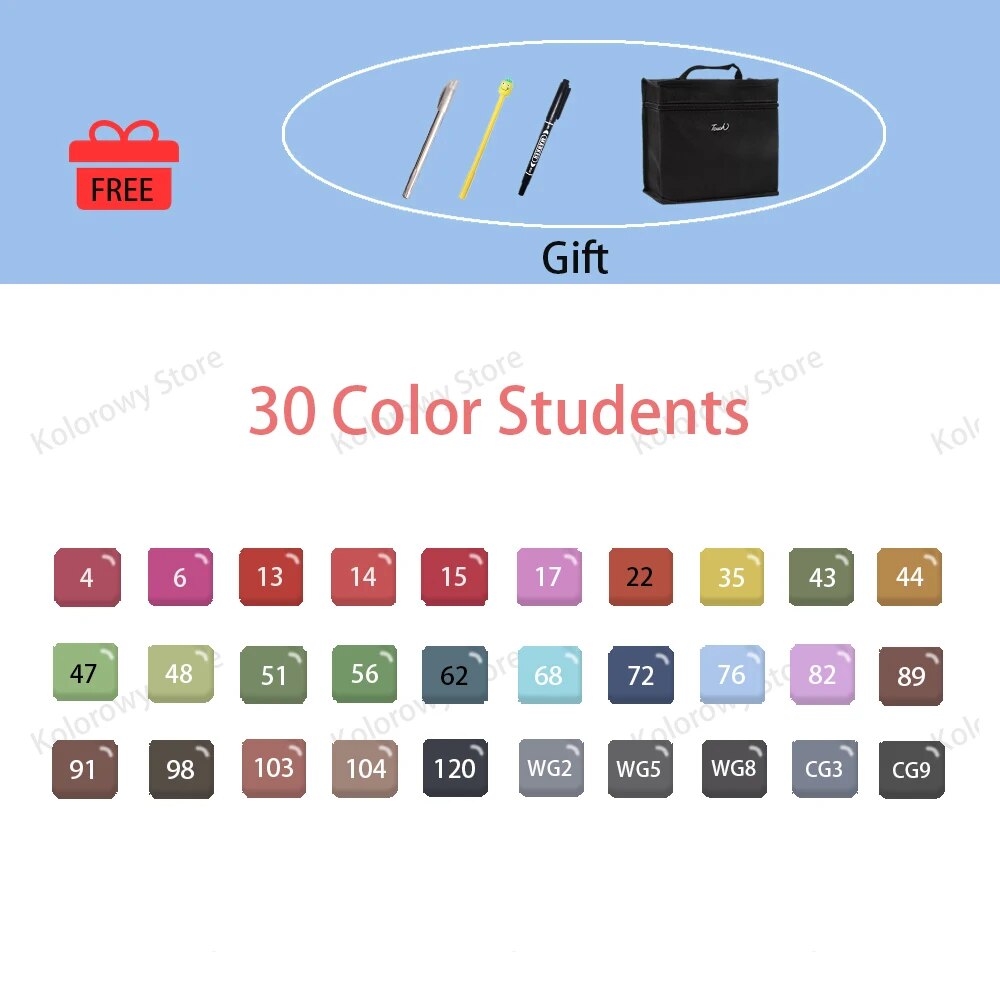 30 Color Student