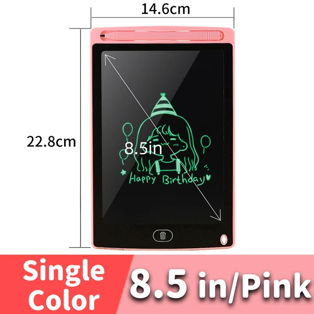 8.5in-Pink-single